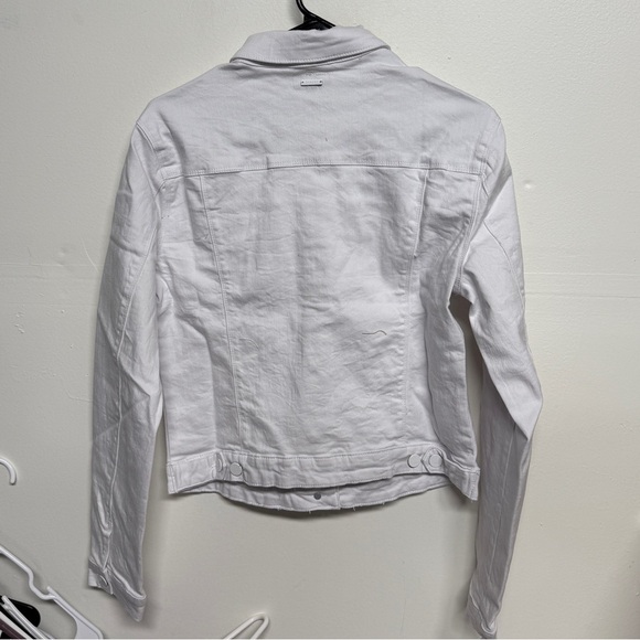 Tractr women’s Jean jacket white size small new - Picture 2 of 5